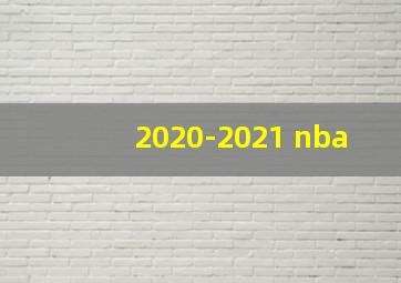 2020-2021 nba